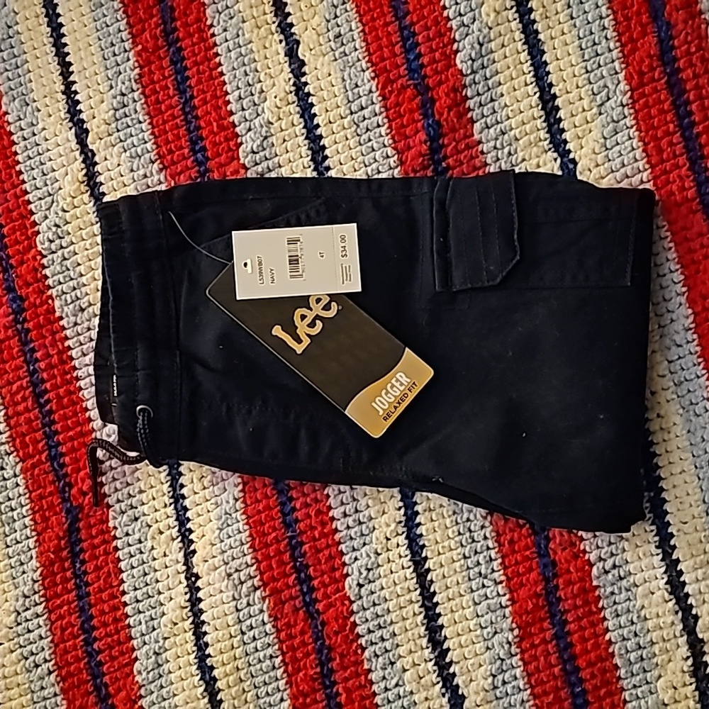 Lee, Dark blue, relaxed fit jogger size 4T